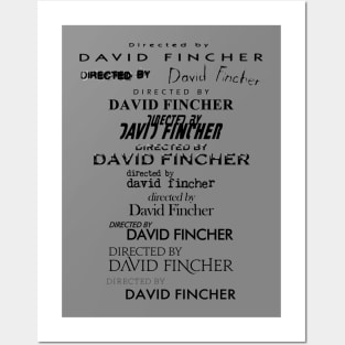 directed by David Fincher Posters and Art